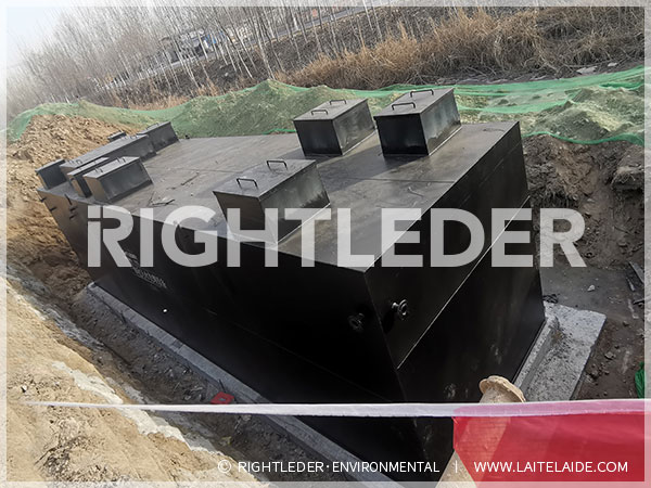 地埋式一体化污水处置惩罚装备